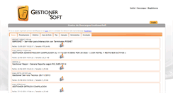 Desktop Screenshot of descargas.gestionersoft.com